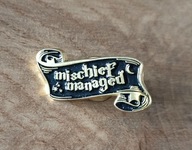 Przypinka Mischief Managed - Harry Potter