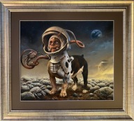 Sebastian Smarowski - OLEJ - piękna RAMA !!!