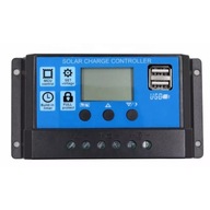 20A PWM Kontroler słoneczny 12V 24V 5V USB zasilacz słonecznyj