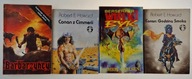 Conan: Godzina smoka Robert E. Howard fantastyka fantasy zestaw 4 szt.