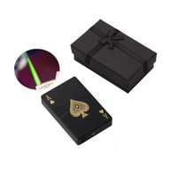 ZAPALNICZKA GAZOWA ŻAROWA CZARNY AS TALIA KART OPAKOWANIE PREZENT