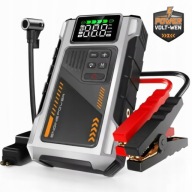 NAJMOCNIEJSZY BOOSTER ROZRUCHOWY JUMP STARTER 6000A Z KOMPRESOREM 10 BAR