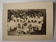 Grajewo / Boże Ciało i sypanie kwiatów w 1931 roku - stare zdjęcie