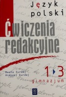 JEZYK POLSKI ĆWICZENIA REDAKCYJNE GIM klasy 1-3 WSIP Andrzej Beata Surdej