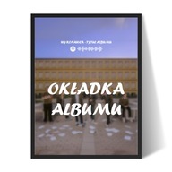 TWÓJ ALBUM MUZYCZNY Plakat/Obraz w ramce 40x30cm Uniwersalny Prezent