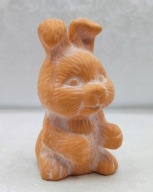 Zajączek królik z ceramiki fajna mała figurka 8 cm