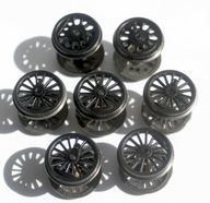 Koła Parowozowe 19 mm z gumkami 7 szt. PP