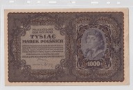 1000 MAREK POLSKICH Polska 1919 II Serja AB