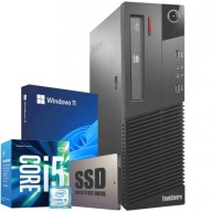 Komputer Lenovo M83 i5 16GB RAM SSD Win11 Biuro Szkoła Klasa Biznes