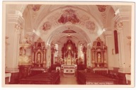 Góra Świętej Anny wnętrze kościoła 1976r. Lokalnego Fotografa Mały format