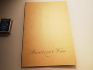 stara poniemiecka broszura Staatsoper Wien 1940/41 rok