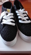 Trampki botki Creepers na platformie roz 38-23cm