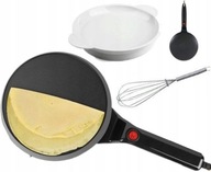 ELEKTRYCZNA NALEŚNIKARKA 600W PATELNIA DO NALEŚNIKÓW BEZTŁUSZCZOWA