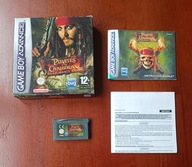PIRATES OF THE CARIBBEAN GAME GRA GAME BOY ADVANCE NINTENDO ANGIELSKA GBA