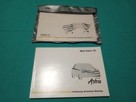 OPEL ASTRA G 2 Instrukcja obsługi książka gwarancyjna Etui KOMPLET 1999