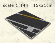 Pokład amerykańskiego lotniskowca skala 1:144 roz.A5 druk PCV 3mm