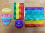 ZESTAW POP-IT ZABAWKI ANTYSTRESOWE DLA DZIECKA