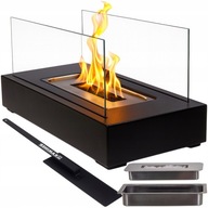 BIOKOMINEK WOLNOSTOJĄCY DO DOMU NA TARAS BEZDYMNY BIO KOMINEK NA BIOETANOL