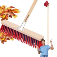 MIOTŁA SZCZOTA ULICÓWKA ZAMIATACZ Z DREWNAINYM TRZONOEM MOCNA