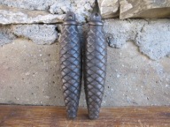 Stare Odważniki/Szyszki do zegara Kukułki_PRL