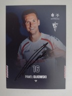 Karta Klubowa 10x15 Górnik Zabrze sezon 2024/25 Paweł Olkowski