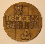 POWSTANIE WARSZAWSKIE 40 ROCZNICA 1944 - 1984 PĘCICE, PO KAMIENISTEJ DRODZE