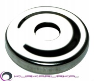 polerowana nierdzewna rozeta 20 / 53 mm na rurę fi 20