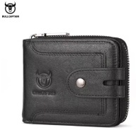 Portfel skóra naturalna brązowa męski