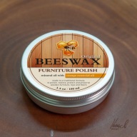 Wosk pszczeli - Beeswax - oryginalna ochrona powierzchni drewnianych.