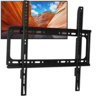 MOCNY UCHWYT TV WIESZAK DO TELEWIZORA LCD PŁASKI CALI VESA ŚCIENNY 26"- 63"