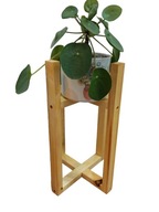 Stojak, kwietnik pod doniczkę, rustykalny, kolor naturalny, wysokość 40cm