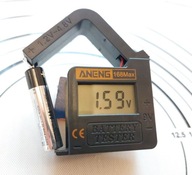 Tester baterii napięcia - 168Max - z wyświetlaczem - miernik / woltomierz