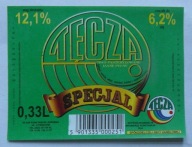 ETYKIETA PIWO JASNE PEŁNE TĘCZA SPECJAL BROWAR KONSTANCIN