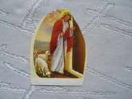 OBRAZEK NAKLEJKA PAN JEZUS Z OWIECZKAMI