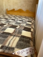 Koc 100% wełna owcza Merino (155x200cm)