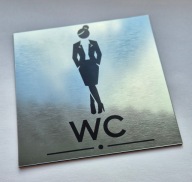 Tabliczka WC Toaleta Damska
