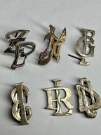 SECESYJNE SREBRNE MONOGRAMY