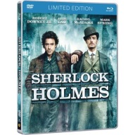 SHERLOCK HOLMES STEELBOOK BLU-RAY + DVD BEZ PL