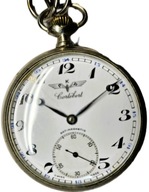Zegarek kieszonkowy Cortébert PKP – Swiss Made, Cal. 532, lata 30., sprawny