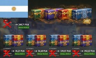 Konto WOT / World of Tanks – region Argentyna – działa na EU