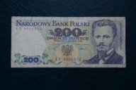 Banknot Polska PRL 200 złotych ser EP 1988 rok !!!