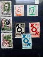 Solidarność - kolekcja 18 znaczków i bloczków - cegiełek z lat 80-tych