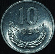 10 groszy 1967 - menniczy egzemplarz