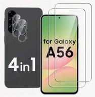 2x SZKŁO HARTOWANE DO SAMSUNG GALAXY A56 5G + 2x szkło ochronne na aparat
