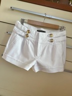 36 S Mohito białe krótkie spodenki