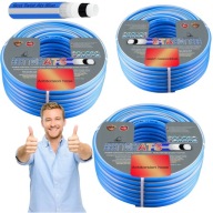 WĄŻ OGRODOWY 1/2 50M NIE SKRĘCAJĄCY DO PODLEWANIA ROŚLIN TRAWNIKA GUMOWY