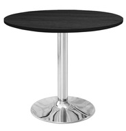 Stół okrągły Lugano 70 x 70 x 74cm czarny