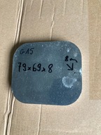 Aluminium 8mm formatka aluminiowa kęs blacha