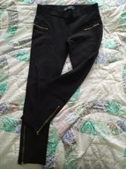 Eleganckie Spodnie Ciepłe Rurki 42/XL