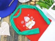 BABYROOM - ZIMOWA BLUZECZKA BAŁWANKI 92